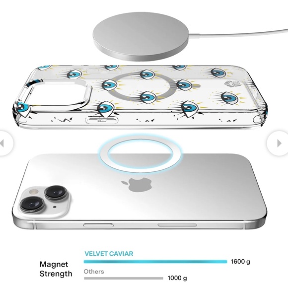 Evil eye clear iPhone 13 Pro case - Picture 4 of 8